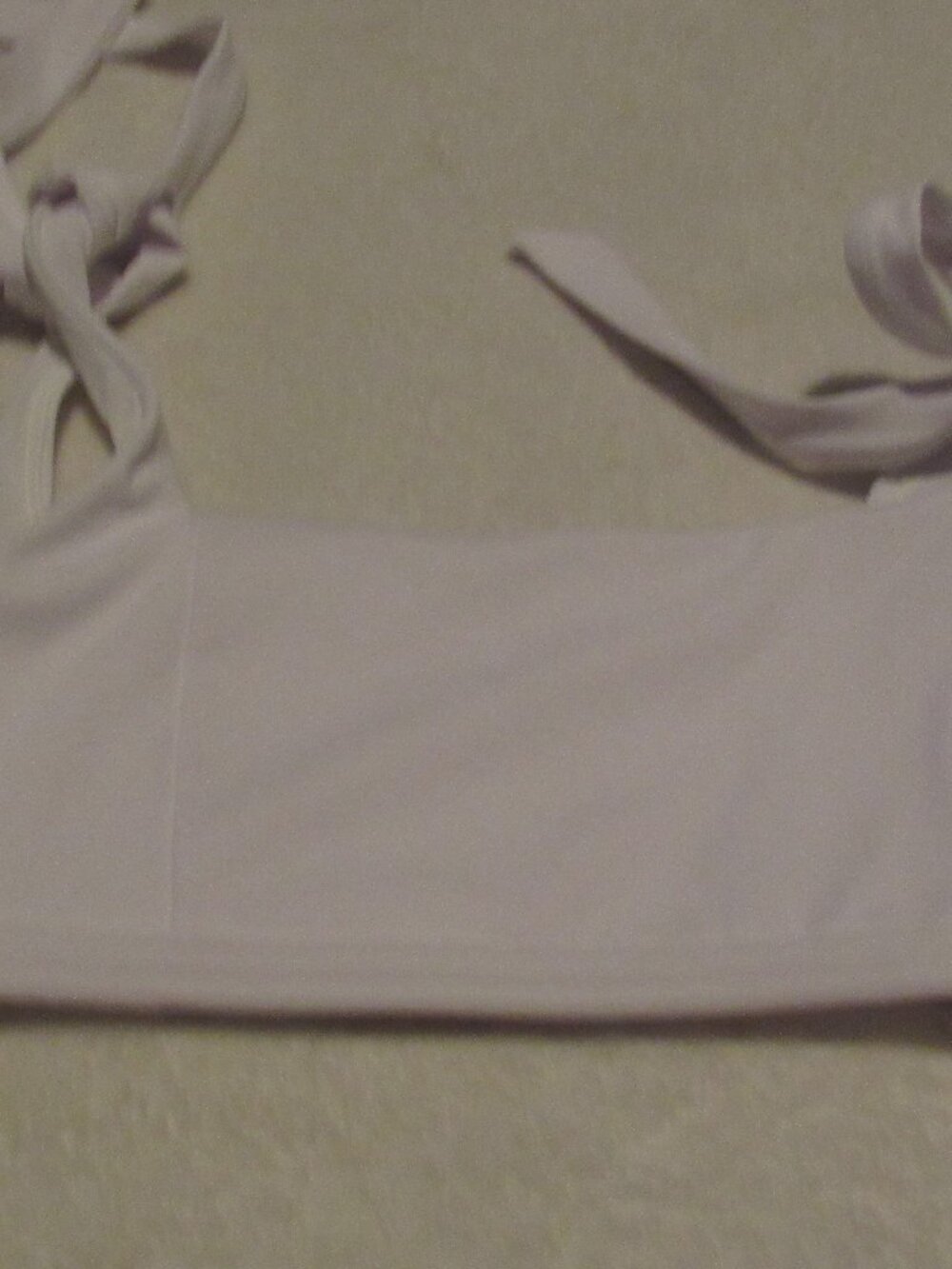 Jo & Jax White Dance Bra Top  Size Adult Large NWT